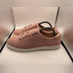 Vionic Brinley womens pink suede Sneakers size 9